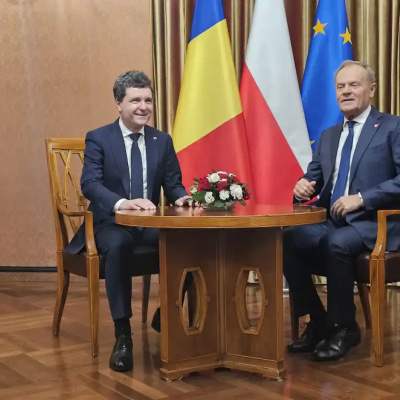 Nicusor Dan La Prima Vizita Internationala Si Donald Tusk